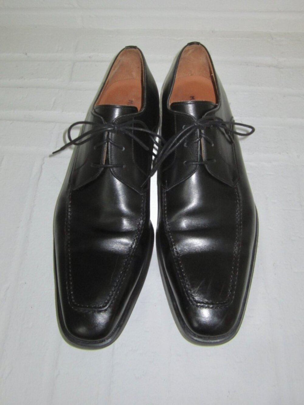 MAGNANNI PARDO Apron-Toe Derby Oxford Shoes Men's 10 B